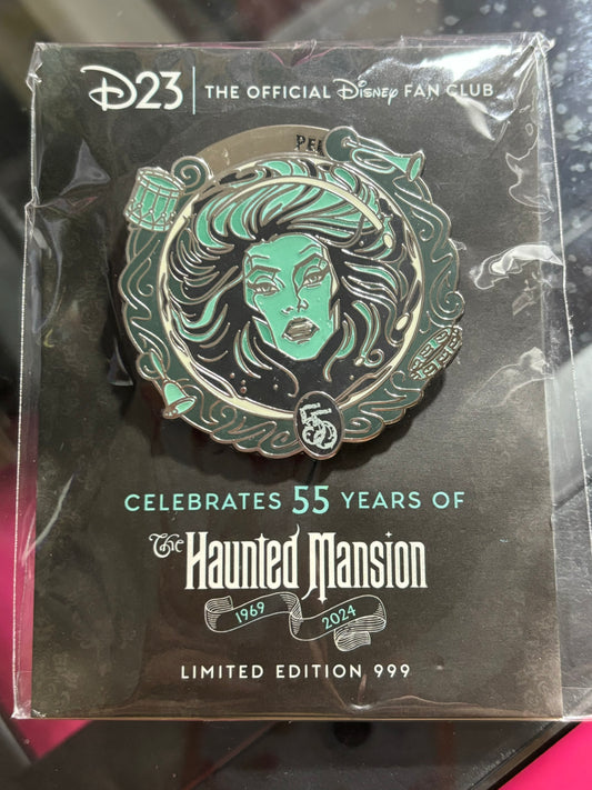 Haunted Mansion 55th Anniversary Madam Leota Limited Edition 999 Pin