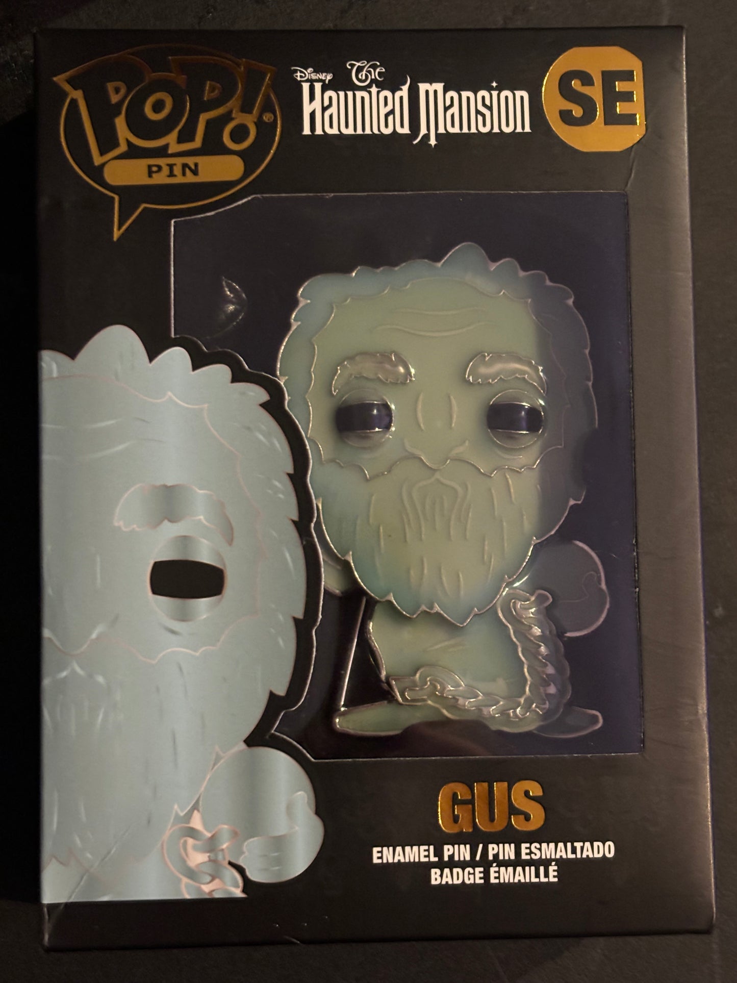 Funko Pop Haunted Mansion Hitching Ghosts Jumbo Pin- Gus