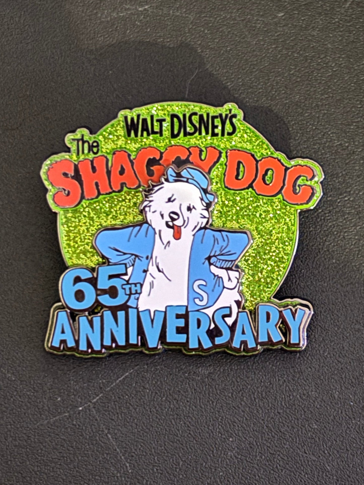 Disney The Shaggy Dog 65th Anniversary Limited Edition 3500 Pin